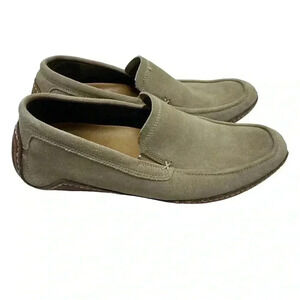 Cole Haan Nike air driving loafer moccasin slip on suede rubber sole